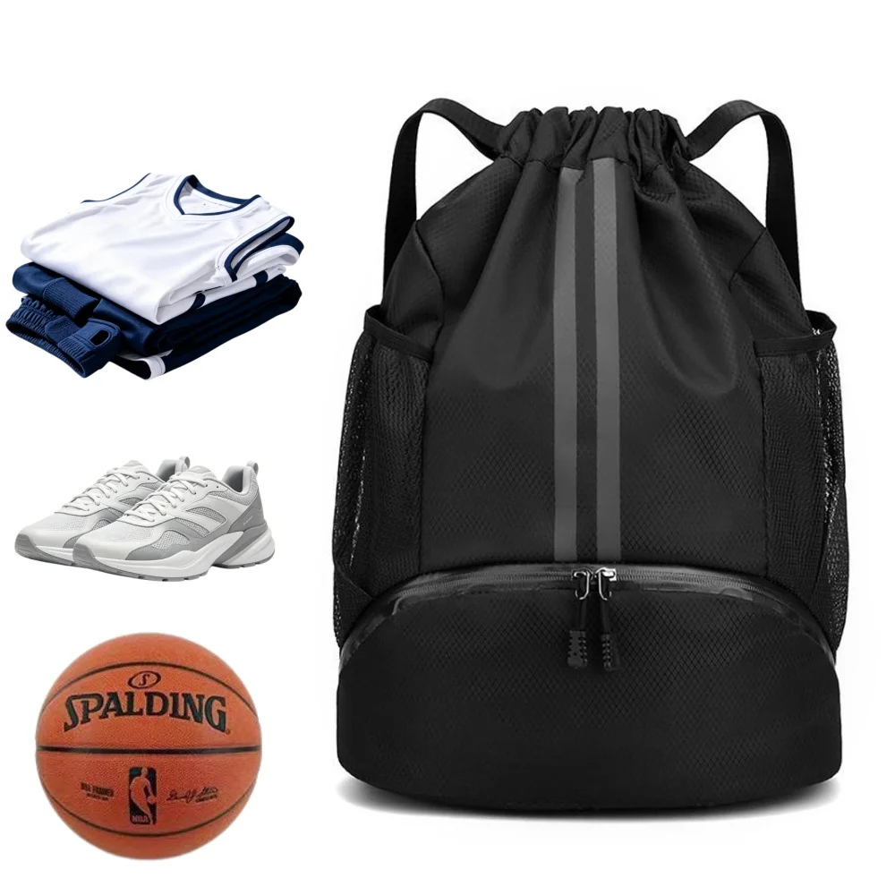 Outdoor Sport Bag - Zaino sportivo con coulisse, borsa da
