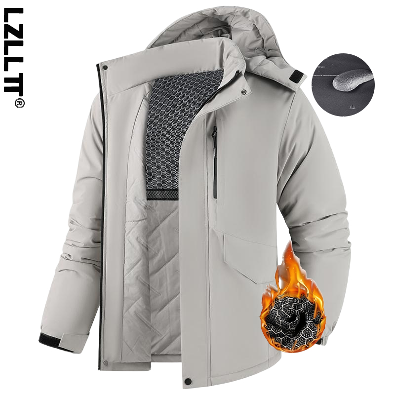 Outdoor Sport Waterproof Jacket - Giacca invernale da uomo addensata impermeabile