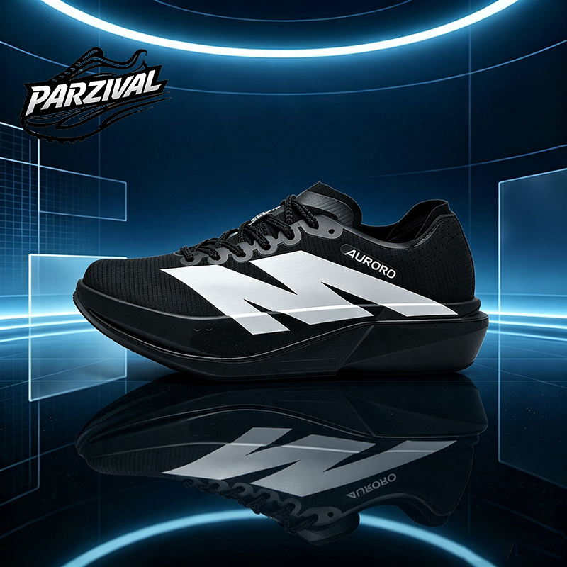 Outdoor Sport Lights - Scarpe da Corsa con Piastra in