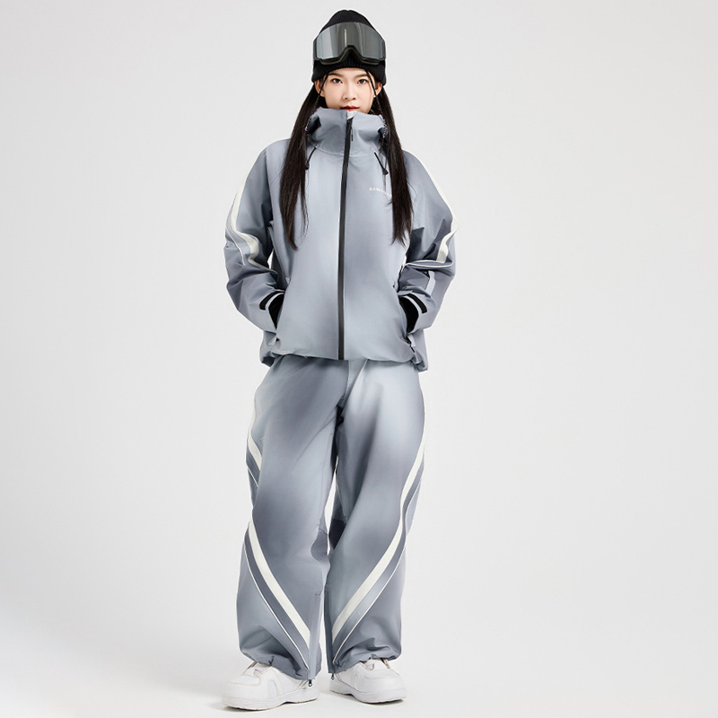 Outdoor Sport Waterproof Jacket - Giacca invernale impermeabile con cappuccio Pantaloni