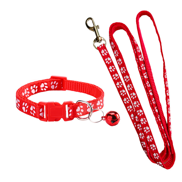 Headcollar Rope Set - Guinzaglio per Cani con Stampa Zampa