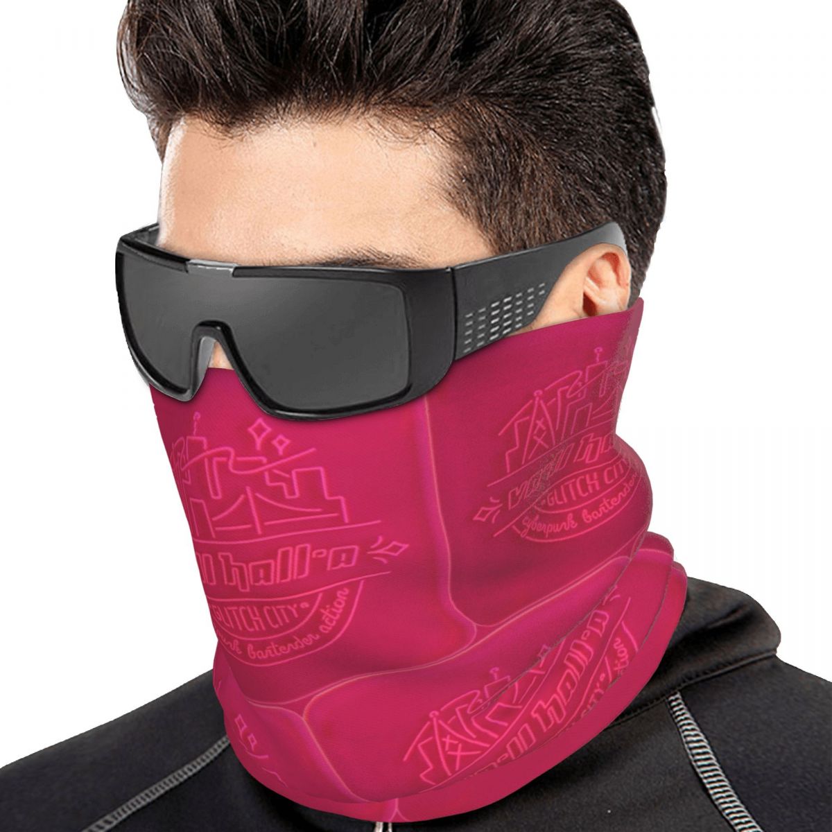Outdoor Sports Hall - VA-11 Bandana con Logo Hall-A, Scaldacollo,