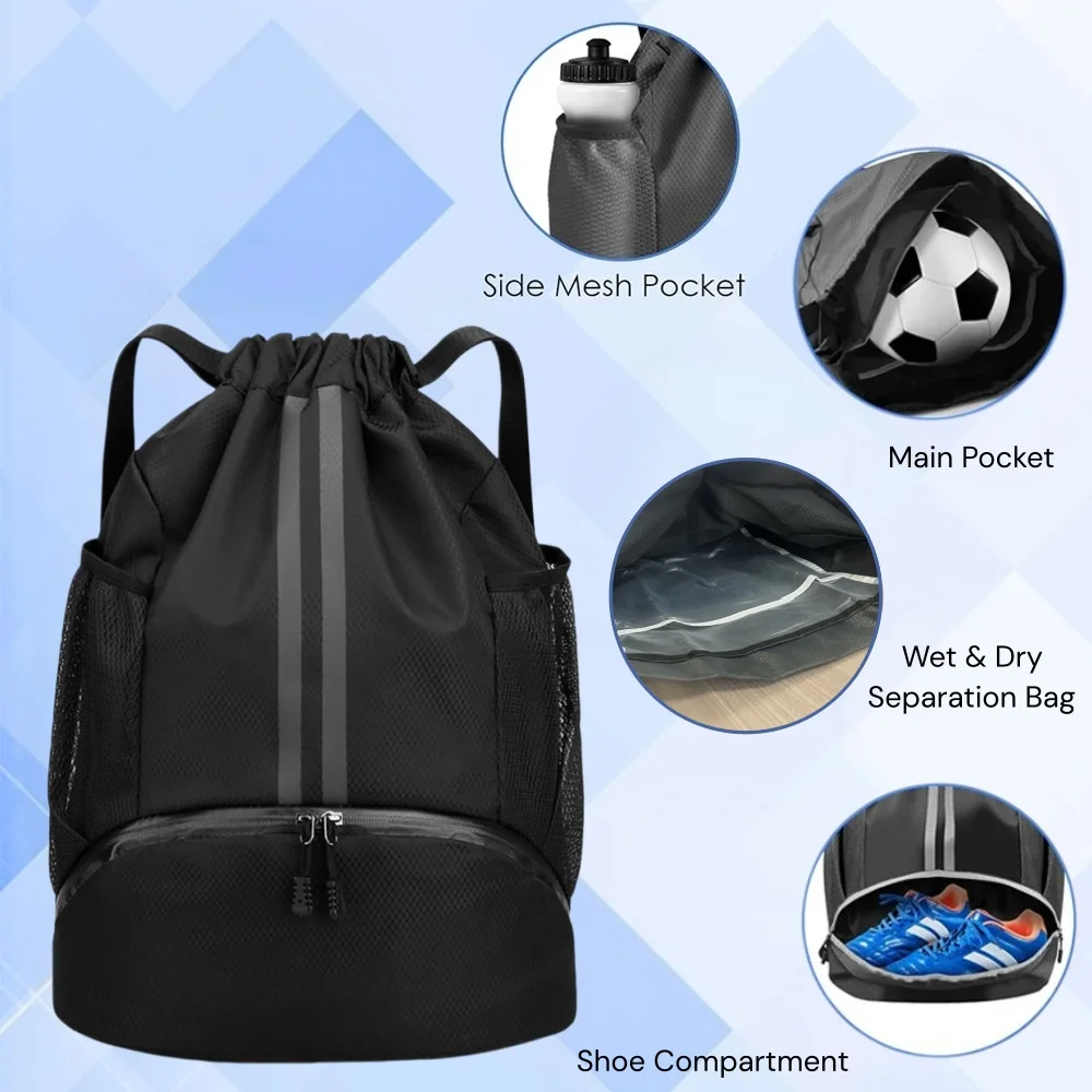 Zaino sportivo con coulisse, b - Outdoor Sport Bag recensione e prezzo