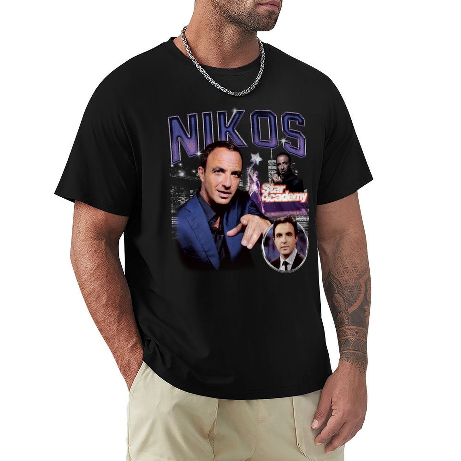 T-shirt Nikos Aliagas Star Aca - Academy Sports Outdoor recensione e prezzo