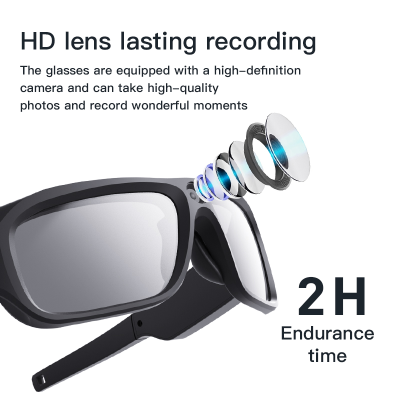 Occhiali Smart 4K HD con Telec - Outdoor Sport Activity recensione e prezzo