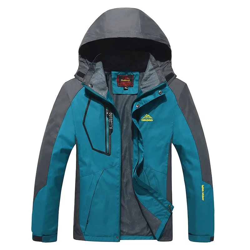 8XL Primavera Autunno Giacca D - Outdoor Sport Waterproof Jacket recensione e prezzo